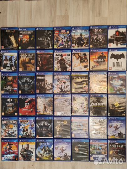 Диски на ps4