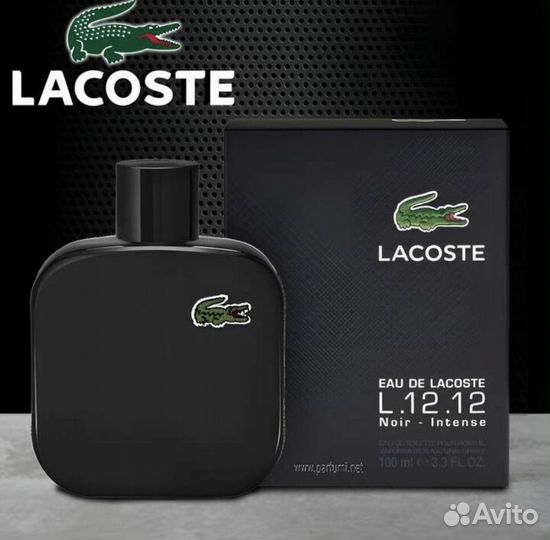 Lacoste L.12.12 Noir