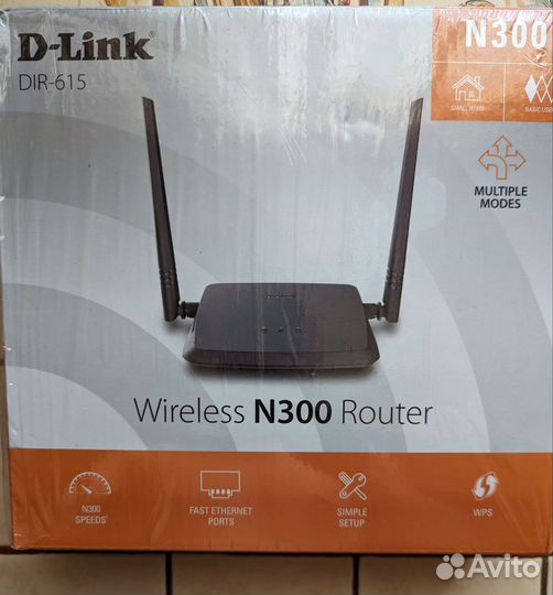 WiFi роутер D-Link N300