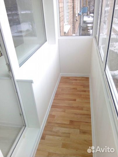 Остекление лоджии, окна пвх