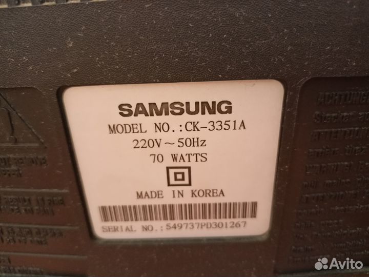 Телевизор samsung