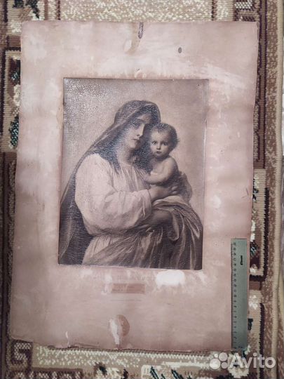 Антикварная фотография 1888 г. Музей Мюнхена