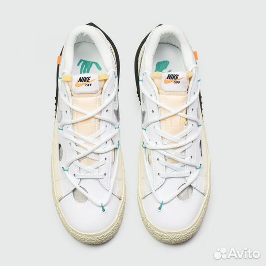 Кроссовки Nike Blazer Low x Off-White Wmns White