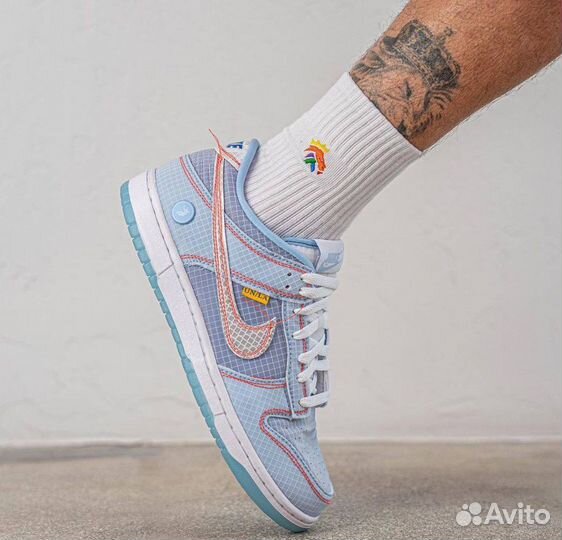 Кроссовки Nike Dunk Low Argon x x Union LA (38-45)