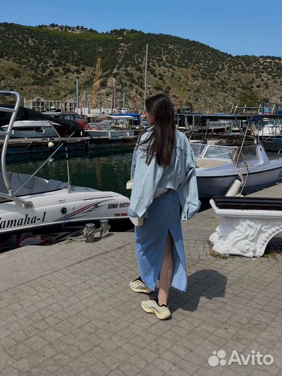 Джинсовая юбка