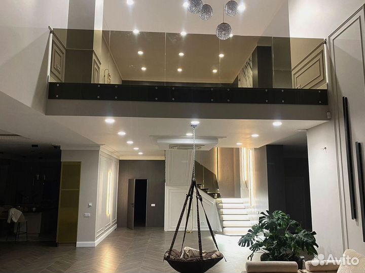 Стеклянные ограждения лестницы от производителя