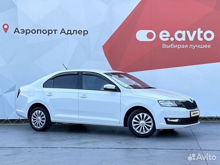 Skoda Rapid 1.6 AT, 2018, 97 000 км