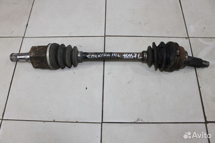 Полуось передняя левая Kia Spectra
