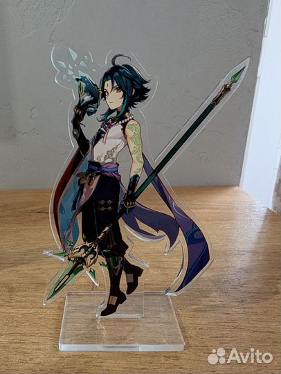 3D фигурки геншин импакт Genshin Impact 4шт