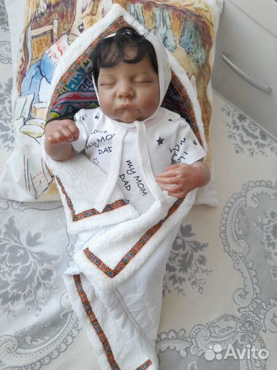 Новая кукла реборн - спящий малыш