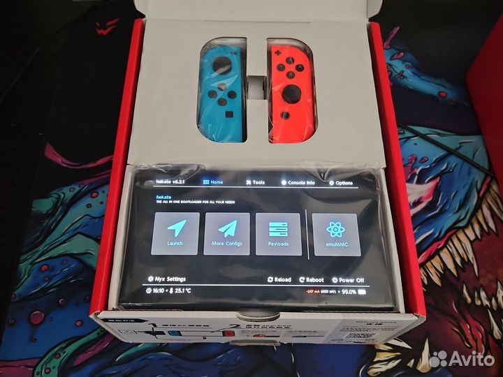 Nintendo Switch Oled 64gb Новая прошитая