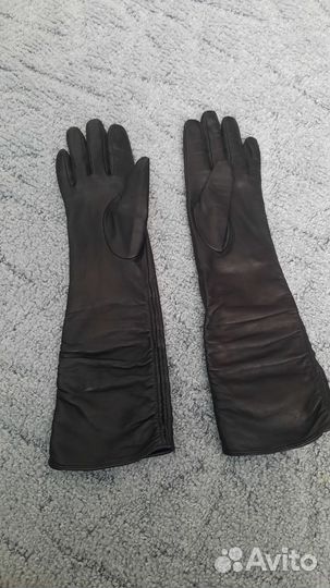 Перчатки женские натуральная кожа