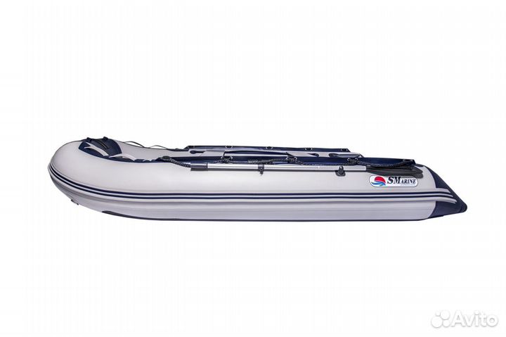 Лодка Smarine SDP MAX 380 (серая)