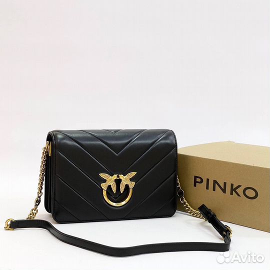 Сумка Pinko Classic Love Bag Click Chevron