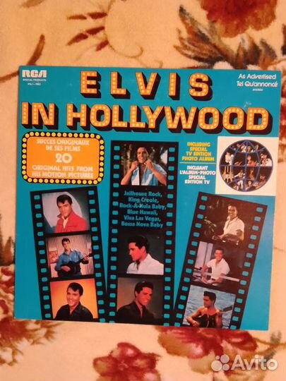 Elvis Presley box set 5 lp 1976 год