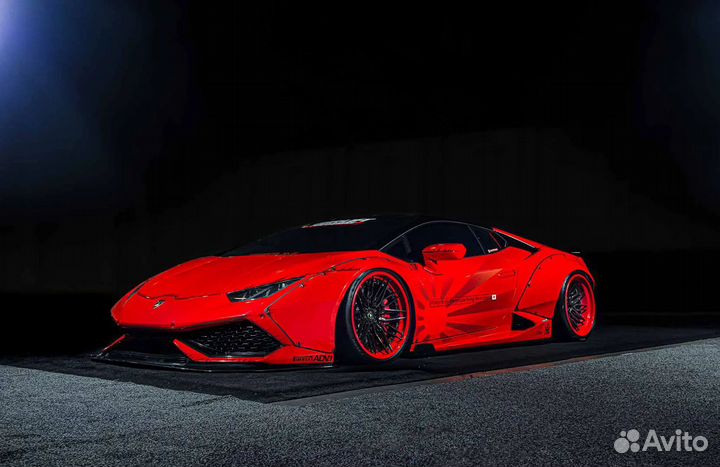 Кованые диски на Lamborghini Huracan R20x9.5/21x12