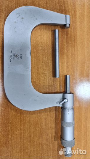 Микрометр ссср-75-100мм