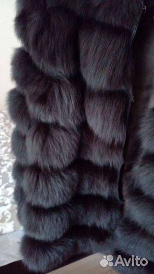 Шуба песец трансформер натур