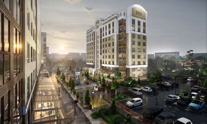 2-к. квартира, 68 м², 2/9 эт.