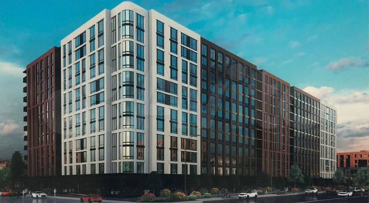 2-к. квартира, 66 м², 3/15 эт.