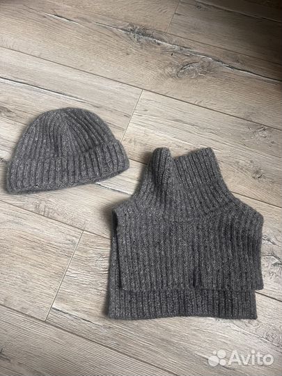 Шапка и манишка arket (комплект) детский
