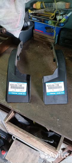 Брызговики передние передние mazda cx 5