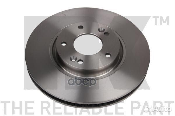 Диск тормозной hyundai i30 07- R16