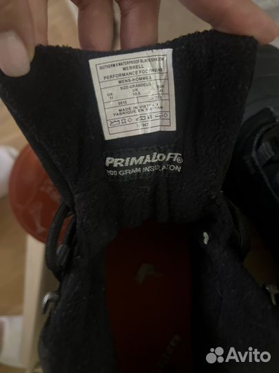 Ботинки утепленные мужские merrel