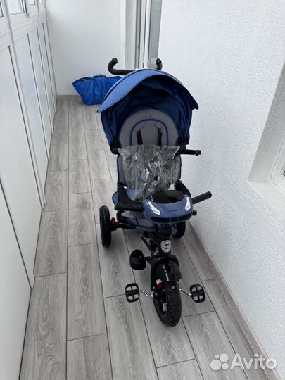 Велосипед трехколесный, коляска