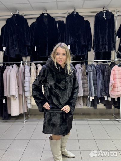 Норковая шуба 44-46