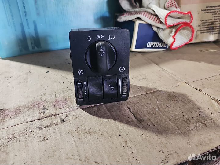 Переключатель света фар Opel Astra G/Zafira A