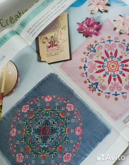 Creation point de croix журналы по вышивке крестом