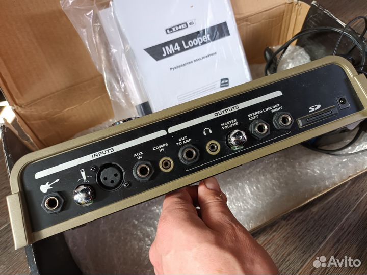 Луппер/процессор Line6 JM4 looper (обмен/продажа)