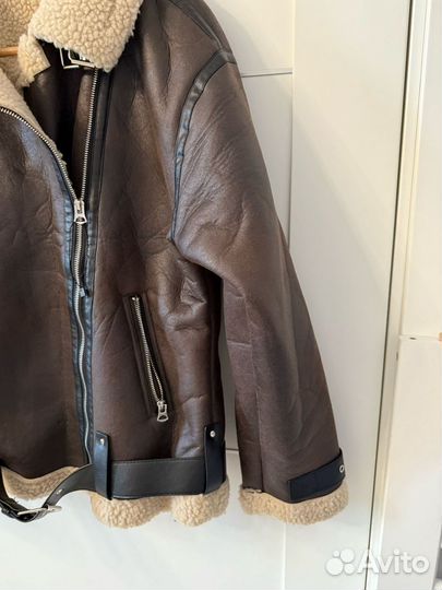 Дубленка искусственная женская