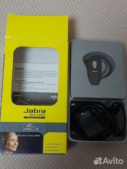 Беспроводные наушники JabraBT 125