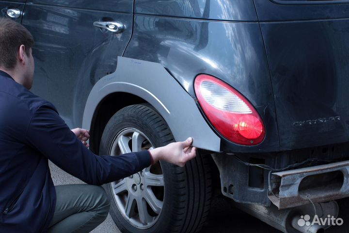 Ремонтные арки Chrysler PT Cruiser задних крыльев