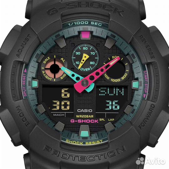 Часы Мужские Casio G-Shock GA-100MF-1A