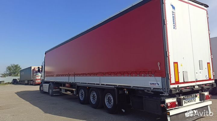 Полуприцеп шторно-бортовой Schmitz Cargobull 9084, 2013