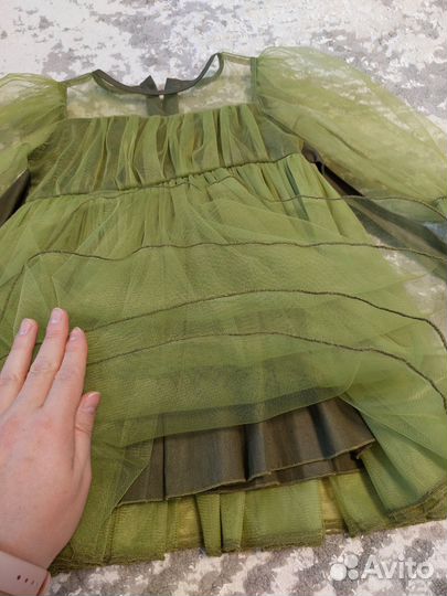 Платье нарядное для девочки 80
