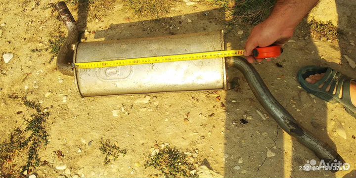 Глушитель на audi 80 polmostrow 0102