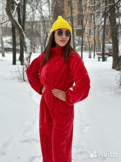 Комбинезон женский теплый