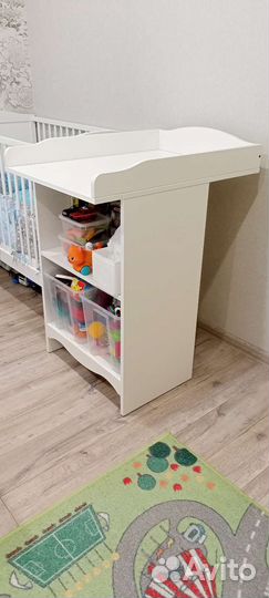 IKEA Смогера Кроватка и пеленальный стол