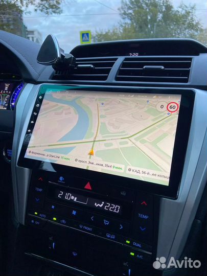 Магнитола Toyota Camry 7 v55 Android