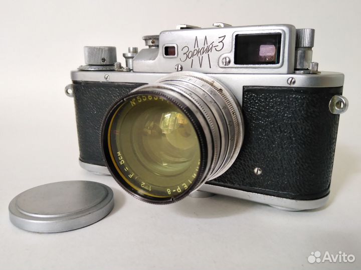 Пленочный фотоаппарат Зоркий-3М