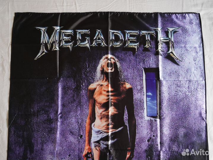 Постер флаг Megadeth - Countdown to extinction