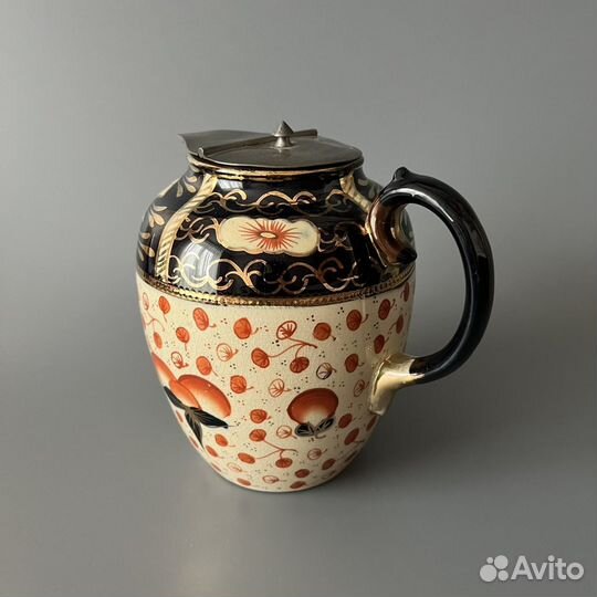 Чайник Gaudy Welsh, Европа XIX век, стиль Имари
