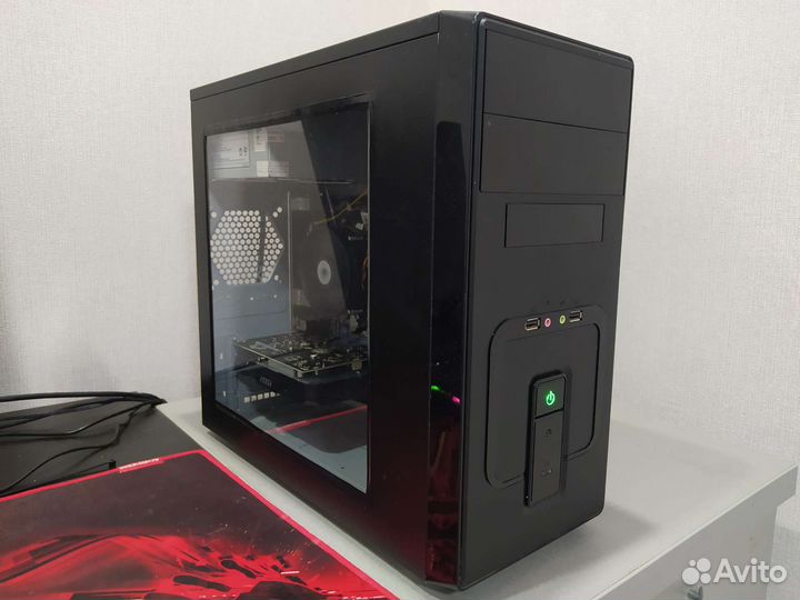 Игровой пк Intel Core i5, RX 550, 12GB