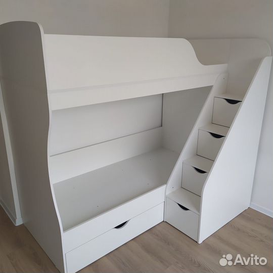 Двухъярусная кровать детская 80х180