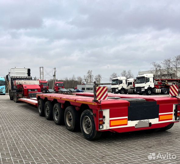 Полуприцеп трал (тяжеловоз) Nooteboom Euro, 2008