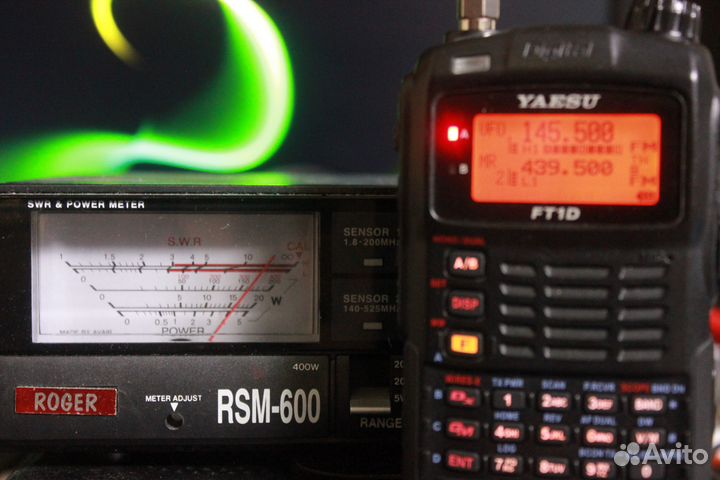 Рация Yaesu FT-1DR (C4FM) и тангента MH-85A11U